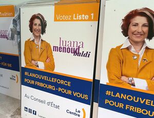 Une femme d’action pour le Conseil d’Etat de Fribourg - beba it. web. grafik. Landquart