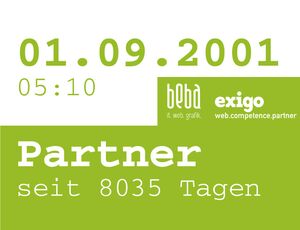 22 Jahre Partnerschaft mit exigo AG in Chur